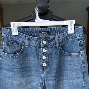 Flamingo Women's Straight Leg Jeans - Blue